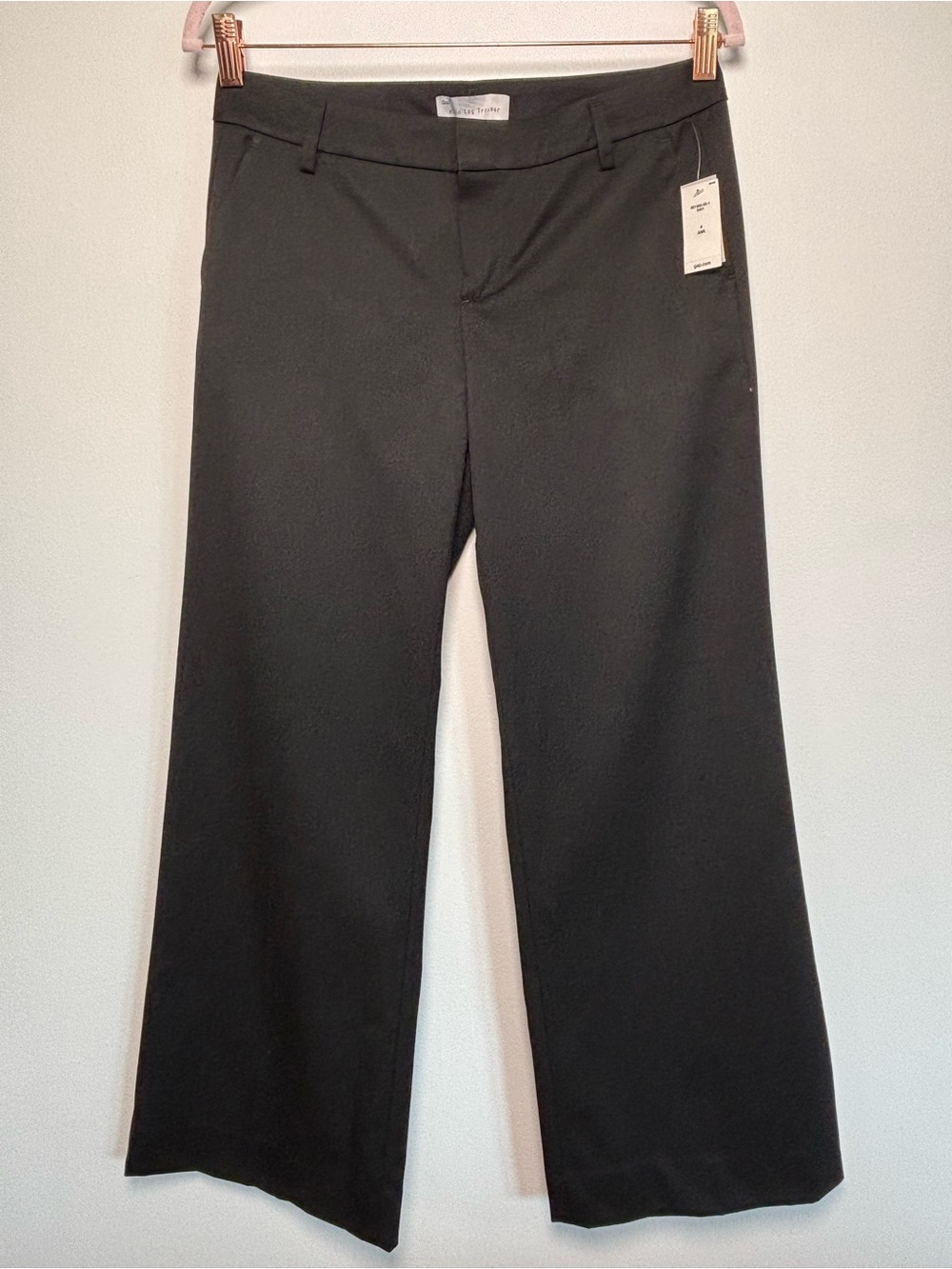 GAP Black Wide Leg Trousers - NWT - Size 4a - 30” inseam